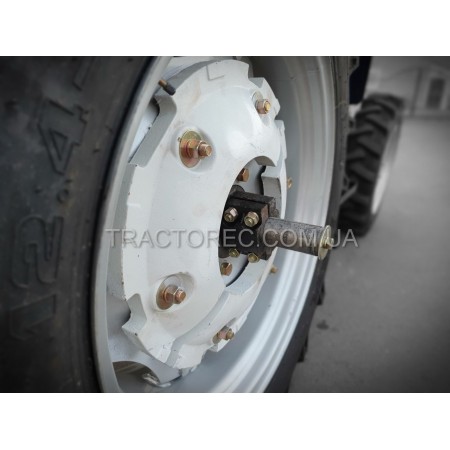 Трактор БУЛАТ Т-454 XLux, 4Х4,  4х циліндровий, повнопривідний, 45 сильний, гідпропідсилювач, блок коліс, шини 7.5-20, 12.4-28, Синтай 454 LUX